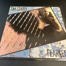 TIM CURRY FEARLESS rocky horror picture show SP4773 LP W/LYR '79 orig glam rock!