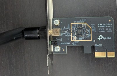 TP-Link Archer T2E AC600 WiFi Dual Band PCI-E Internal Wireless Network WPA3 