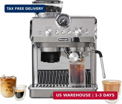 De'Longhi La Specialista Arte Evo Espresso Machine - Compact Cold Brew Coffee Ma