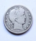 1915 Barber Silver Half Dollar RARE!! 50c G/VG Condition Coin!!