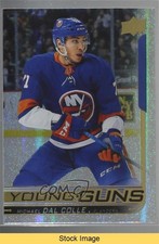 2018 Upper Deck Young Guns Speckled Rainbow Foil Michael Dal Colle #208 READ c5r