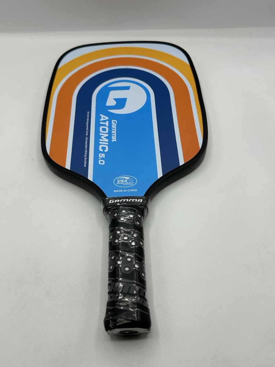 GAMMA Sports Atomic 5.0 Pickleball Paddle Fiberglass Face Wide | eBay