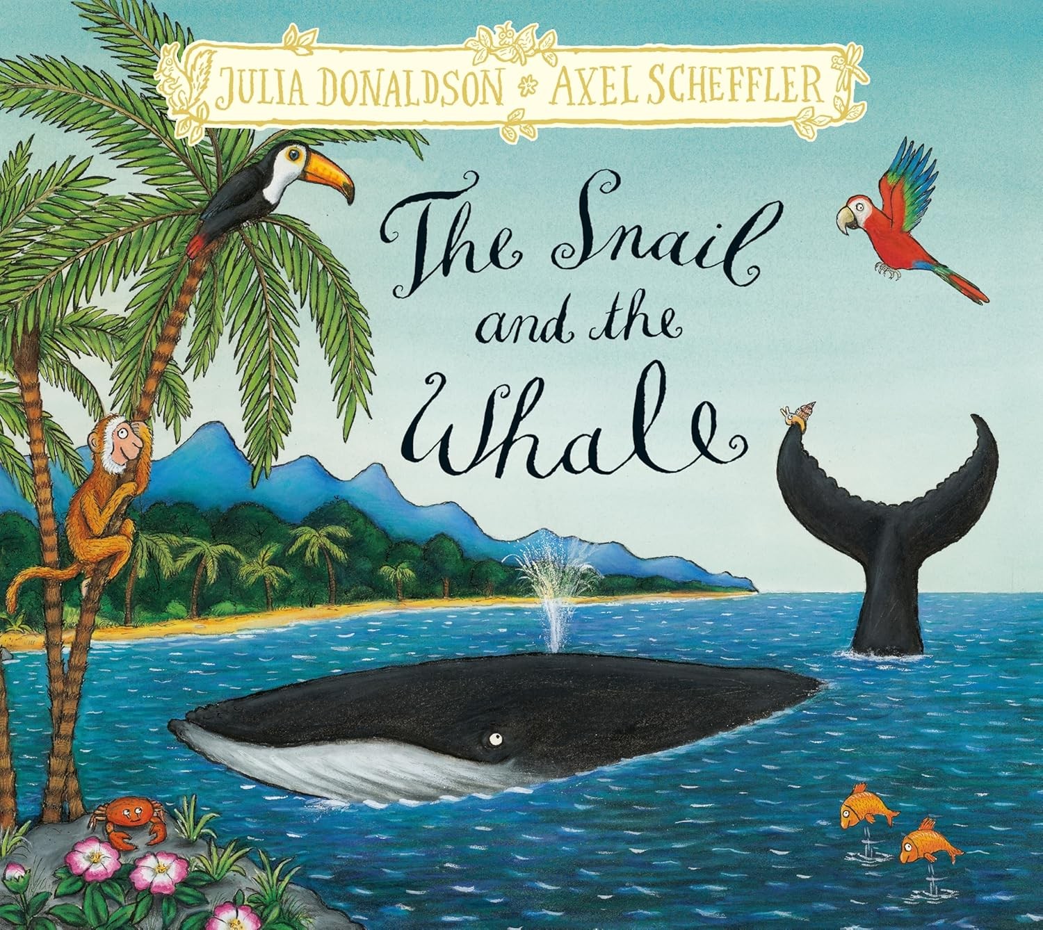 The Snail and the Whale Hardback Gift Edition by Julia Donaldson (Hardback Book) - Image 7