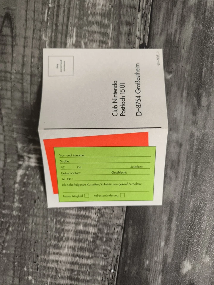 Original Club Nintendo Flyer GP-NOE-1 ⚡ Versand - Bild 2 von 4