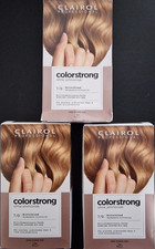 3x Clairol Professional Colorstrong permanente Haarfarbe 7/0 Mittelblond