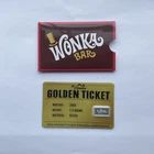 Wonka Golden Ticket 2.5 Gram .999 Silver Bullion Bar Mintage 1047/2000