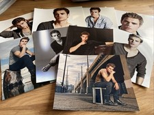 The Vampire Diaries / Paul Wesley - Set von 9 Fotos Autogrammvorlagen #20