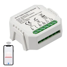 Alpha Smart Garage & Gate Opener with Geofencing, WiFi Remote Controller with...