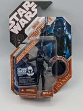 STAR WARS 30th Anniversary SAGA LEGENDS SHADOW STORMTROOPER w Exclusive Coin