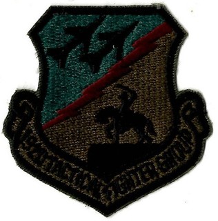 USAF 192nd TACTICAL FIGHTER GROUP MILITARY PATCH