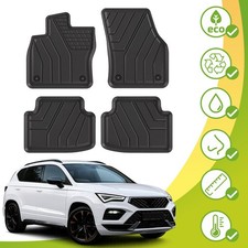 Gummifußmatten Fussmatten Eco Friendly Für Cupra Ateca Ab 2018