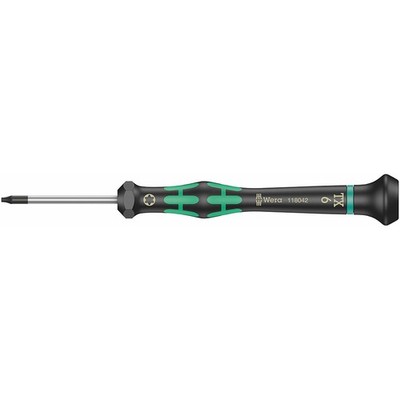 Wera 2067 Elektroniker-Torx-Schraubendreher, TX 6 x 40 mm, 05118042001 TX 6 x 40