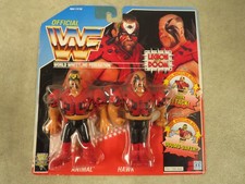 1991 Hasbro Legion of Doom Animal Hawk Set WWE WWF Wrestling 4" Figures MOC