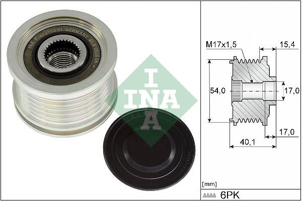 Schaeffler INA 535 0317 10 Generatorfreilauf FüR CitroËN DS Passend FüR Fiat-image