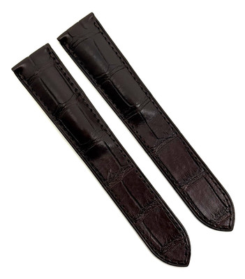 Cartier Drive De Cartier 20mm x 18mm Brown Alligator Watch Strap