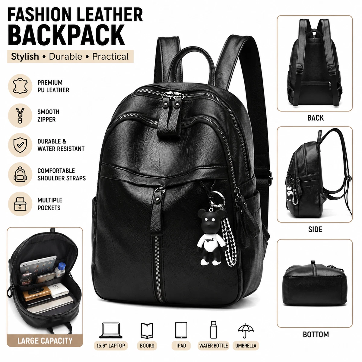 jansport right pack color b Expressions Backpack Aged Canvas Brown JanSport Right Pack Expressions Womens Backpacks Adrienne Vittadini data--event:World Series 2025 Brown:Caramel