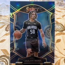 2020-21 Panini Select - Concourse Cole Anthony #75 Blue Prizm (RC)