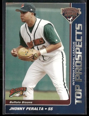 Jhonny Peralta 2004 International League Top Prospect Set