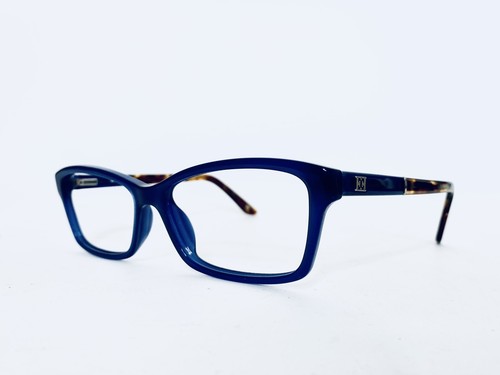 Escada Blue Clear Tortoise Glasses W Flex Temple Italy VES302 COL 03GR 54 15 140