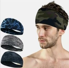 Men and Women Headband SPA Wide Elastic Hair Band Sweatband Sport Yoga Headwrap