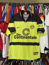BORUSSIA DORTMUND 1997 1998 HOME SHIRT JERSEY NIKE sz M MEN VINTAGE #18