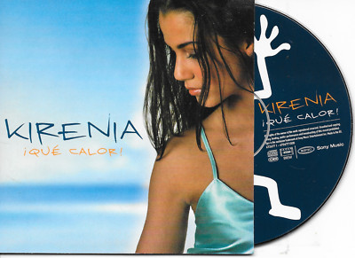 KIRENIA - Que calor! CD SINGLE 3TR Euro House Latin 2002 Cardsleeve Belgium 