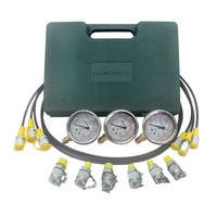 Sinocmp Excavator Hydraulic Kit Stainless Steel Pressure Gauge Hydraulic Pres... Sinocmp Excavator Hydraulic Kit Stainless Steel Pressure Gauge Hydraulic Pres...