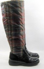 new Black Colorful Snow Knee Boot WOMEN Size 5
