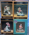 Rare (4)pc Flambro Spirit Of Christmas Emmett Kelly Jr Set! See Description👇