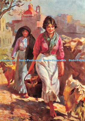 D112248 Malta. Aus mit Ziegen. Chev. Edw. Caruana Dingli. 1876 1950. Perfecta Anzeige