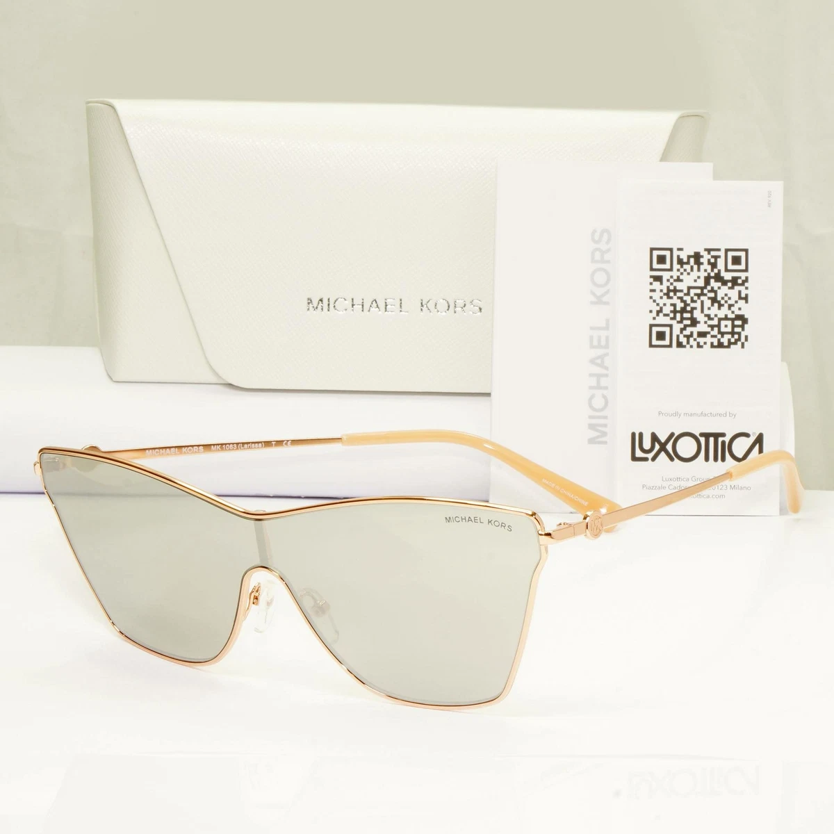 Michael kors best sale shield sunglasses