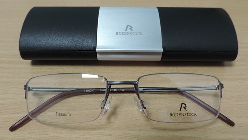 Rodenstock 4629 D Titanium Semi-Rimless Frames Dark Grey/Brown SK111 SS 21 - Picture 2 of 10