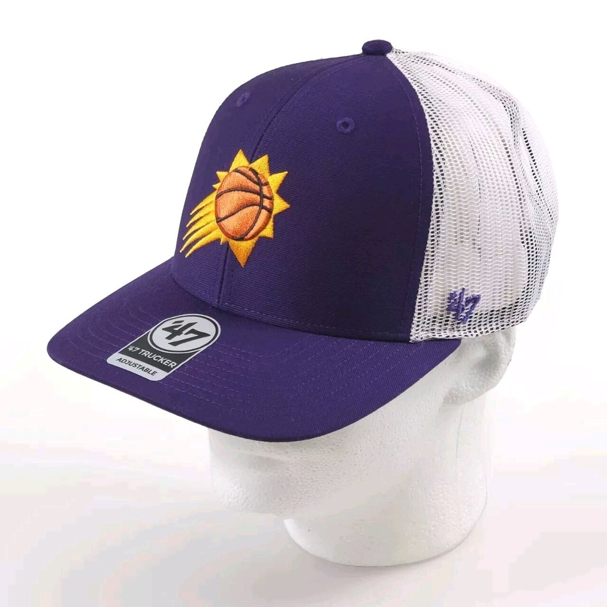 Phoenix Suns Hat 47 Trucker Adjustable Cap NBA Basketball Mesh