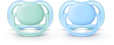 Philips Avent Ultra Air Pacifiers 2-Pack Size 0-6 Months