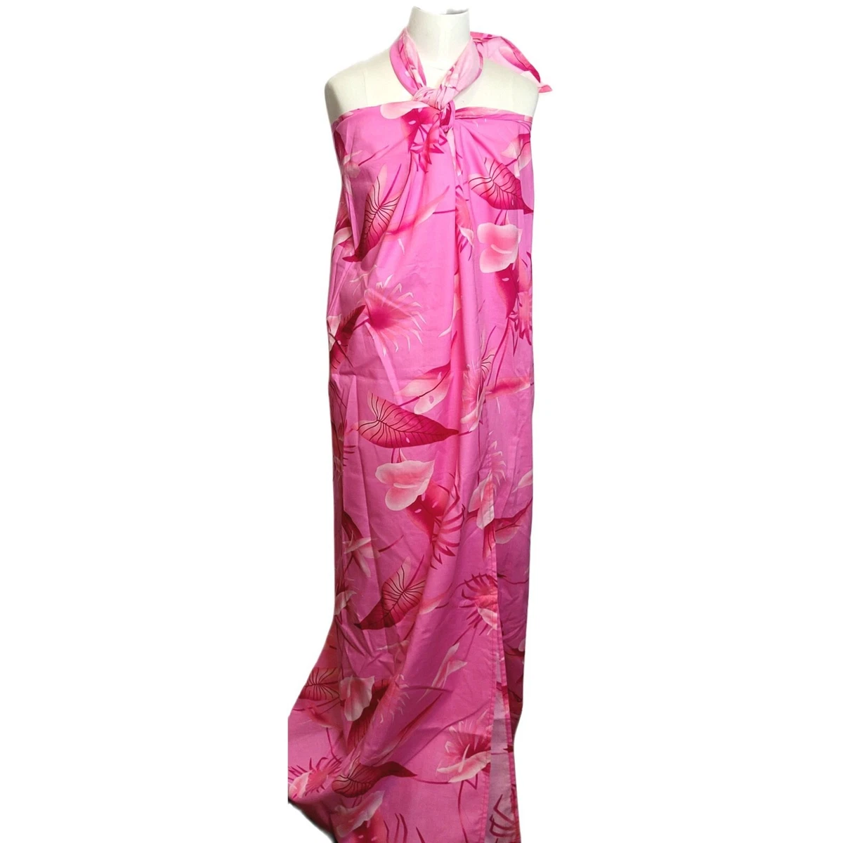 Pink top hawaiian dress