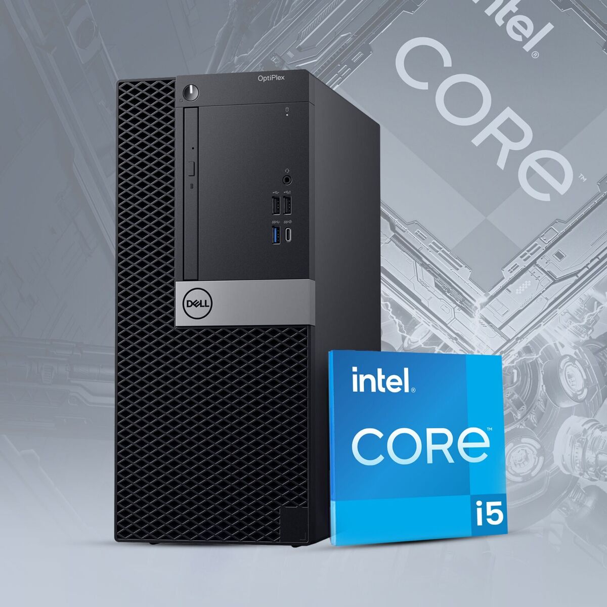 Dell OptiPlex 5060 MT Desktop Computer Intel i5-8500 16GB Dell OptiPlex 5060 MT Desktop Computer Intel i5-8500 16GB