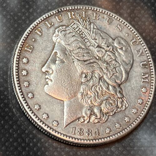 1884 S DOLLARO ARGENTO MORGAN #1027 - Foto 4 di 15