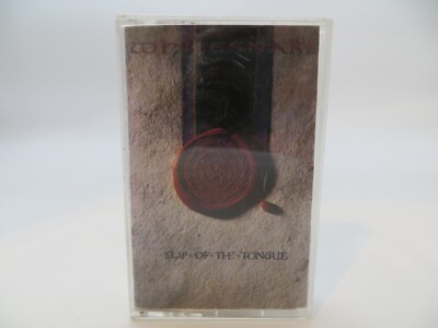 WHITESNAKE - Slip Of The Tongue (Cassette Tape, 1989) Geffen Records music