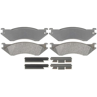 17D758MH AC Delco Brake Pad Sets 2-Wheel Set Front for Ram Van Dodge 1500 B1500