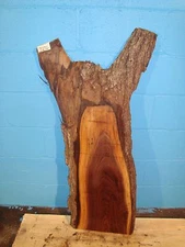 # 7276 Black Walnut Live Edge Slab lumber craft wood 42"L 12"W 1 3/4"T