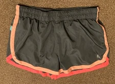 RBX Athletic Shorts Women’s Size L Lined Gray