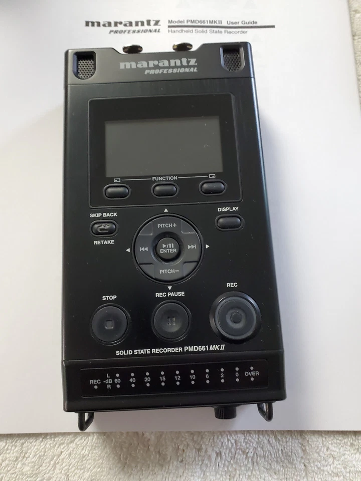 Rebuilt Marantz PMD661 MKII Professional Recorder with current firmware - Image 2 of 4