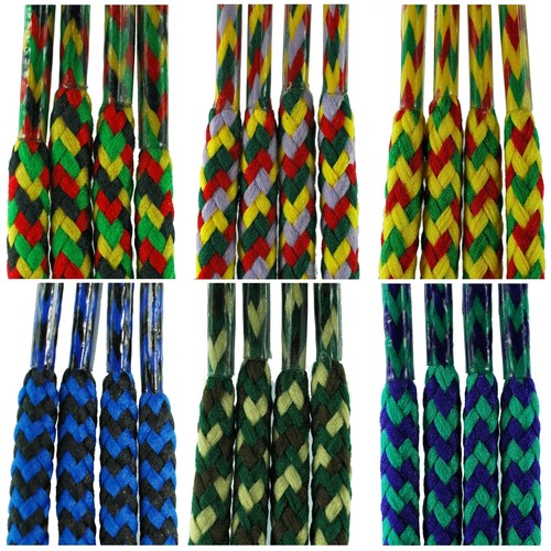 TZ Laces® Branded 5mm cord Dog Tooth shoelaces Shoes Hiking/Walking