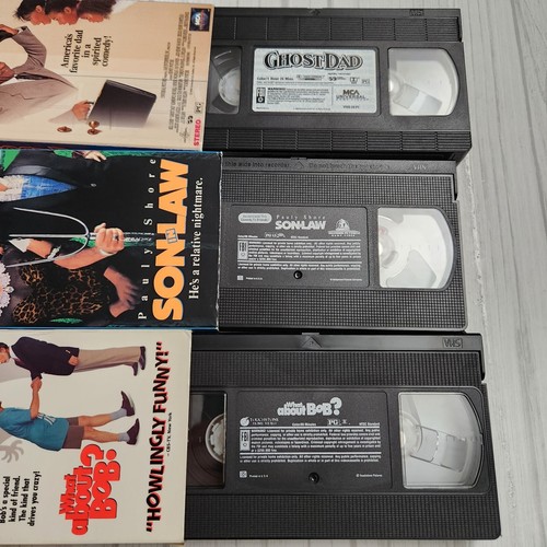 Cult Classic Vintage VHS Tapes Pulp Fiction E.T Hot Shots Batman Ghostdad Lot - Picture 8 of 9