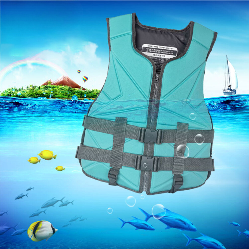 Neoprene Life Jacket for Adults & Kids - Water Sports, Fishing & Kayaking Safety Vest