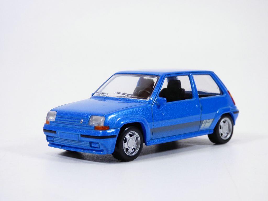 RENAULT 5 - R5 - supercinq GT TURBO bleu 1/43 phase 2 | eBay
