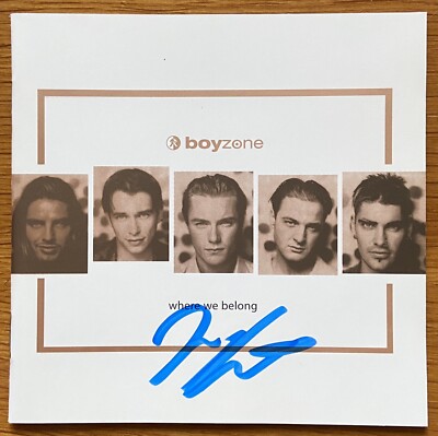 Ronan Keating signiert Boyzone Music CD Unterschrift Autogramm Signed Original