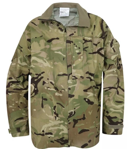 British Army Issue MTP MVP Lightweight GoreTex Waterproof Jacket Size L Large