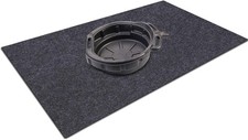 Cleanable Floor Oil Spill Mat, Oil Absorbing Pad Durable Protective38in 36in