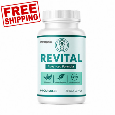 Pharmagetics Revital Advanced Formula 60 Capsules 30 Day Supply